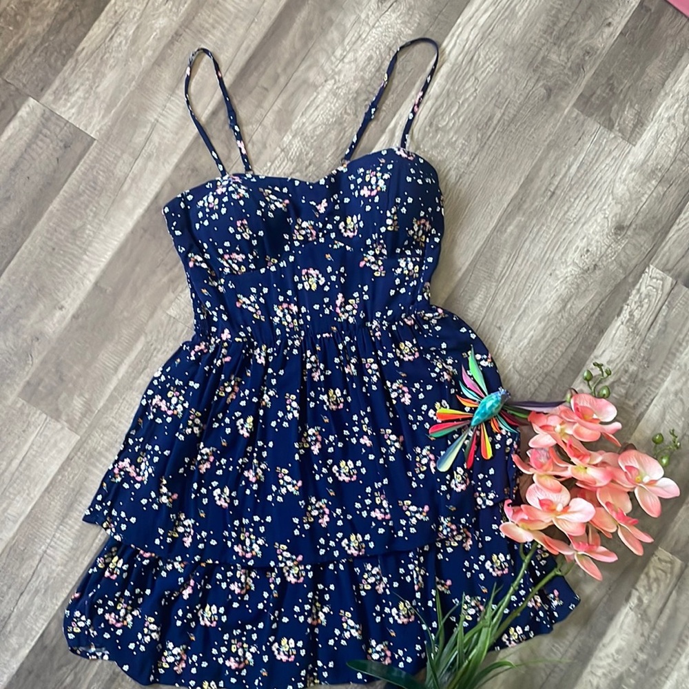 AUW floral printed dress
